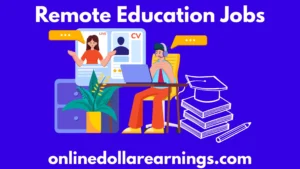 Remote Education Jobs